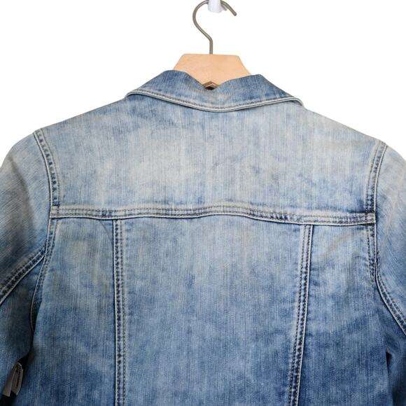 Mavi Womens S Samantha Denim Jean Jacket - Picture 4 of 9